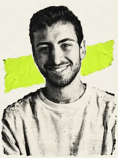 Retrato de Valerio Cataldi en fotocopia